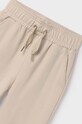 Mayoral spodnie dresowe dziecięce Dresowe jogger 7548.8E.Junior.9BYH beżowy AW24