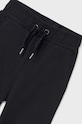 Mayoral spodnie dresowe dziecięce Dresowe jogger 7548.8E.Junior.9BYH czarny AW24