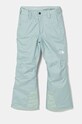 The North Face pantaloni pentru sporturi de iarna pentru copii FREEDOM INSULATED PANT panza turcoaz NF0A88UH1OC1