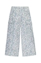 Levi's pantaloni de bumbac pentru copii TWILL '94 BAGGY WIDE LEG bumbac turcoaz 3EL019