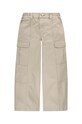 Дитячі бавовняні штани Levi's TWILL '94 BAGGY WIDE LEG бавовна бежевий 3EL019