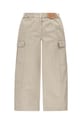 Levi's spodnie bawełniane dziecięce TWILL '94 BAGGY WIDE LEG 4EL019 beżowy AW24