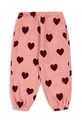 Детские спортивные штаны Konges Sløjd LOU SWEAT PANTS OCS трикотаж розовый KS102020.G