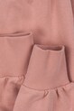 Konges Sløjd spodnie dresowe bawełniane dziecięce LOUPY LOU SWEAT PANTS GOTS KS102027.G różowy