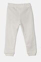 Detské bavlnené tepláky United Colors of Benetton 3J70GF01N.G.P.Seasonal biela AW24