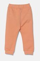 United Colors of Benetton spodnie dresowe bawełniane dziecięce 3J70GF01N.G.P.Seasonal pomarańczowy AW24
