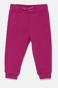 United Colors of Benetton spodnie dresowe bawełniane dziecięce bawełna różowy 3J70GF01N.G.P.Seasonal