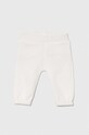 Βρεφικό βαμβακερό φούτερ United Colors of Benetton 3J70AF01T.W.Seasonal λευκό AW24