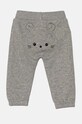 United Colors of Benetton pantaloni de trening din bumbac pentru bebeluși 3J70AF01T.W.Seasonal gri AW24
