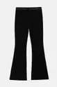 Fete Calvin Klein Jeans pantaloni copii PINSTRIPE FLARE IG0IG02734.9BYH. negru