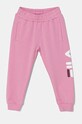 Детские спортивные штаны Fila BALBOA с эластаном розовый FAK0124.G