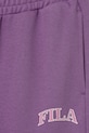 Dziewczynka Fila spodnie dresowe dziecięce LONGEN FAT0580 fioletowy