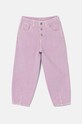 United Colors of Benetton jeansy dziecięce Planet friendly fioletowy 45BJCE03B.G.Seasonal