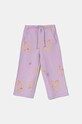 Dětské tepláky United Colors of Benetton pletenina fialová 39T6GF040.P.Seasonal