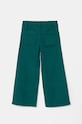 United Colors of Benetton spodnie dziecięce 41HQCF03K.G.Seasonal zielony AW24