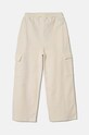 United Colors of Benetton spodnie dresowe bawełniane 33NVCF05D.G.Seasonal beżowy AW24
