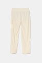 Guess pantaloni della tuta in velluto per bambini J4BQ13.KCH92.9BYH beige AW24