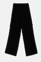 Guess pantaloni de trening pentru copii tricotaj negru J4BB08.Z2V42.9BYH
