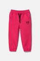 Pinko Up spodnie dresowe dziecięce dzianina różowy F4PIBGFP184