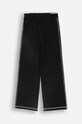 Coccodrillo pantaloni de trening din bumbac pentru copii ZC4120201CGJ negru AW24