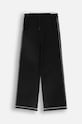 Coccodrillo pantaloni tuta in cotone bambino/a ZC4120201CGJ nero AW24