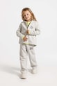 Dječji donji dio trenirke Coccodrillo pletivo siva ZC4120201CGK