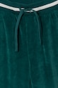 Dziewczynka United Colors of Benetton spodnie dresowe welurowe dziecięce 3UK0CF057.G.Seasonal zielony
