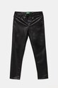 Детские брюки United Colors of Benetton ткань чёрный 4X2VCE031.G.Seasonal
