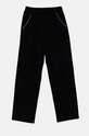 United Colors of Benetton pantaloni de trening pentru copii tricotaj negru 30L3CF05P.G.Seasonal