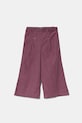 United Colors of Benetton pantaloni din catifea pentru copii bumbac violet 4O5GGF025.P.Seasonal