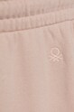 Dziewczynka United Colors of Benetton spodnie dresowe dziecięce 39M2CF05I.G.Seasonal różowy