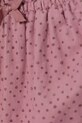 Дівчинка Дитячі бавовняні штанці United Colors of Benetton 40CYAF01D.G.W.Seasonal рожевий