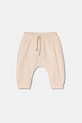 United Colors of Benetton pantaloni de trening pentru bebeluși 35Q2AF023.G.W.Seasonal bej AW24