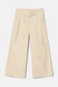 United Colors of Benetton pantali velluto a coste bambini tessuto beige 4JIUCF03Y.G.Seasonal