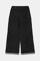 Дитячі штани з домішкою вовни United Colors of Benetton з еластаном чорний 1EWBCF009.G.Seasonal