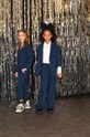 Fete Patrizia Pepe pantaloni copii A401 7P0363 bleumarin