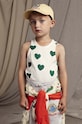 Mini Rodini spodnie dresowe bawełniane dziecięce Parrot 2463011594 szary