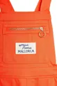 oranžová Detské bavlnené nohavice na traky Mini Rodini Mallorca