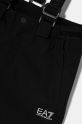 Băieți EA7 Emporio Armani pantaloni de schi pentru copii 6DBP01.BNKCZ negru