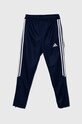 adidas Performance pantaloni de trening pentru copii TIRO23 CBTRPNTY tricotaj bleumarin HZ0177