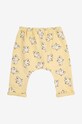 Дитячі спортивні штани Bobo Choses Freedom Bird 224AB058 жовтий AW24