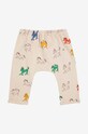 Detské tepláky Bobo Choses Wonder Horse 224AB060 béžová AW24