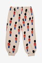 Хлопчик Дитячі бавовняні штани Bobo Choses Little Tin Soldier 224AC079 бежевий