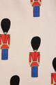 Дитячі бавовняні штани Bobo Choses Little Tin Soldier бежевий 224AC079
