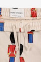 Bobo Choses pantaloni de trening din bumbac pentru copii Little Tin Soldier 224AC079 bej