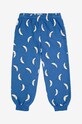 Dětské bavlněné tepláky Bobo Choses Beneath The Moon 224AC080 modrá AW24