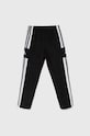 adidas Performance spodnie dresowe dziecięce SQ21 PRE PNT aplikacja czarny GK9559