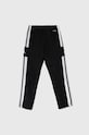 adidas Performance spodnie dresowe dziecięce SQ21 PRE PNT GK9559 czarny AW24