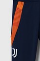 Дитячі спортивні штани adidas Performance JUVE TR PNTY темно-синій IS5818
