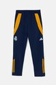 adidas Performance pantaloni de trening pentru copii REAL PRE PNT panza bleumarin IT5149